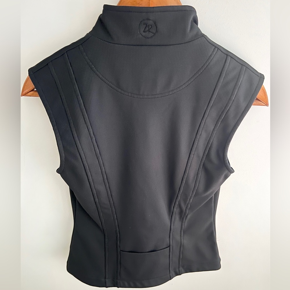 Zero Restriction Golf Black Performance Zip Outer… - image 7